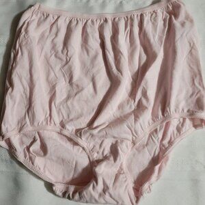 Underscore size 7 cotton pink Panty NWOT